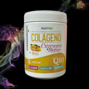 Colágeno Hidrolizado + Cúrcuma + Q10 + Biotina
