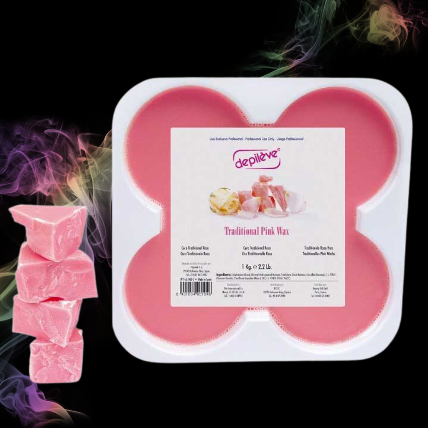 Biocera Tradicional Rosa Bandeja 1 Kilo