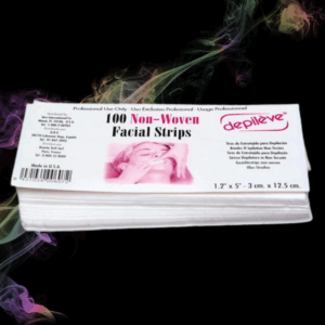 100 Bandas De Depilación Facial